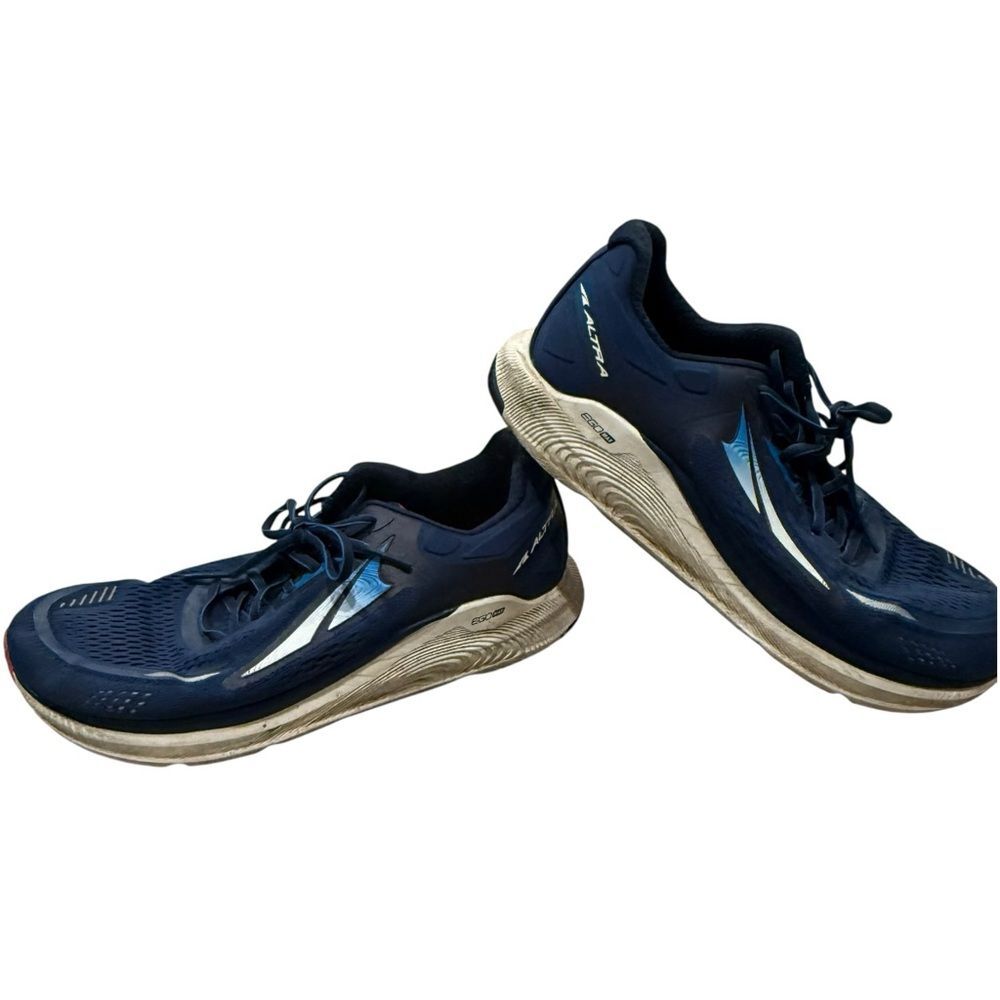 Altra Men's Paradigm 6 Navy Light Blue Estate Blue Lace Up Sneakers. 11. - Picture 5 of 9